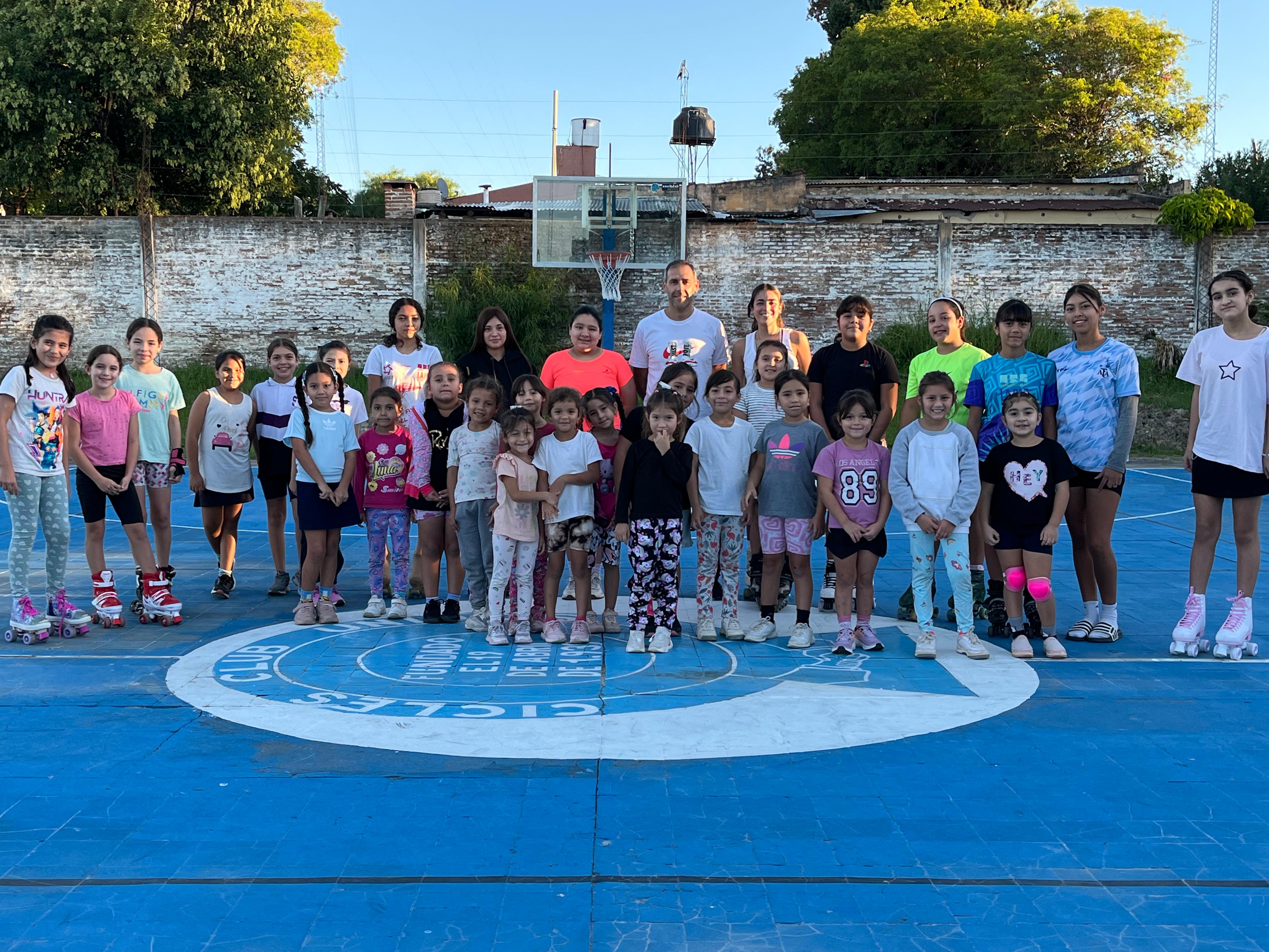 Cada vez más chicos se suman al patín municipal